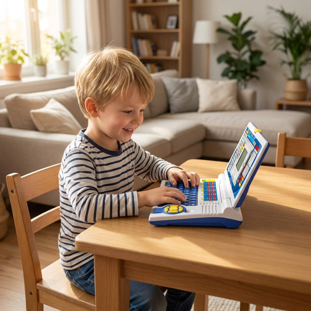 Interaktiver Lern-Laptop für Kinder