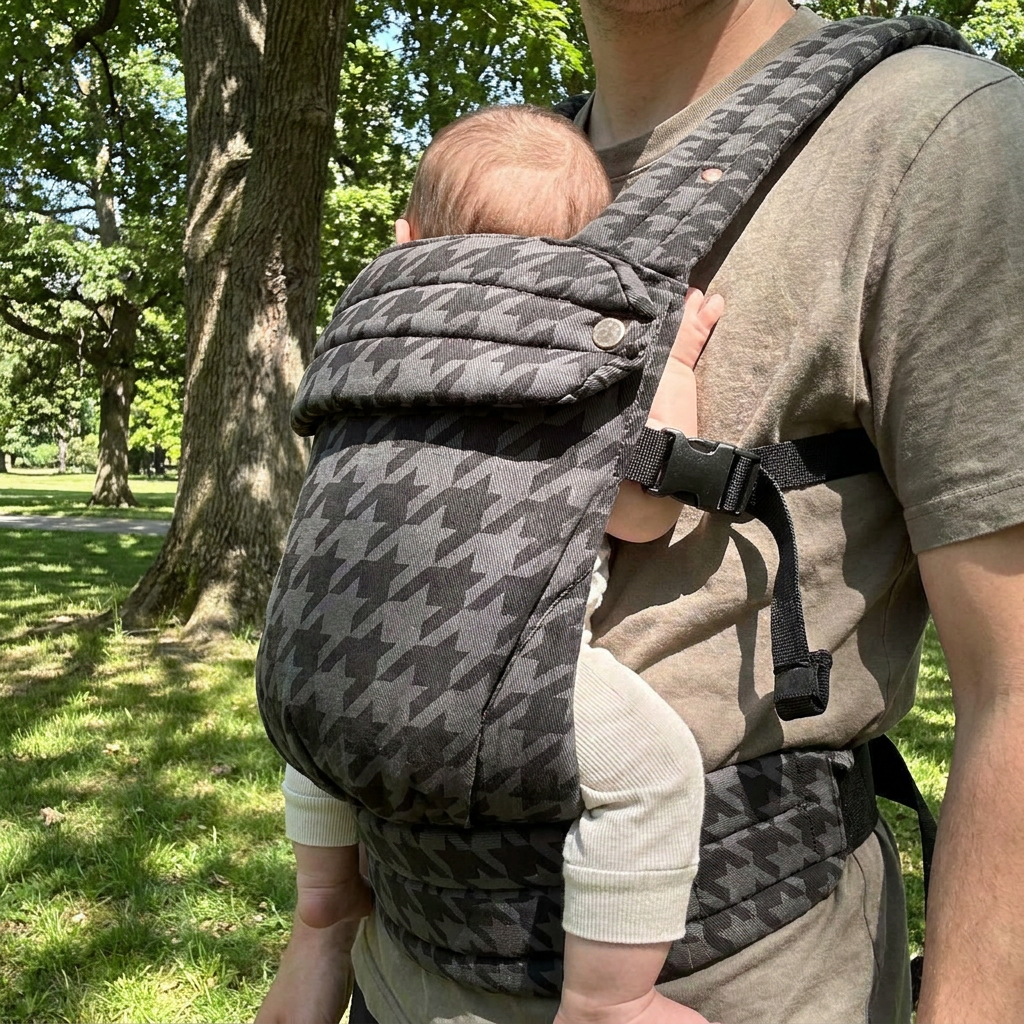Ergonomische Babytrage – Atmungsaktiv & verstellbar