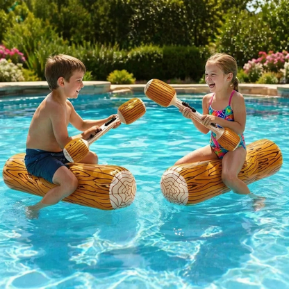 Aufblasbares Pool Battle Spiel für Kinder – Wasser Balance & Splash Game