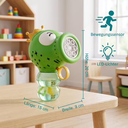 Niedliche automatische Seifenblasenmaschine – Elektrischer Seifenblasenmacher für Kinder