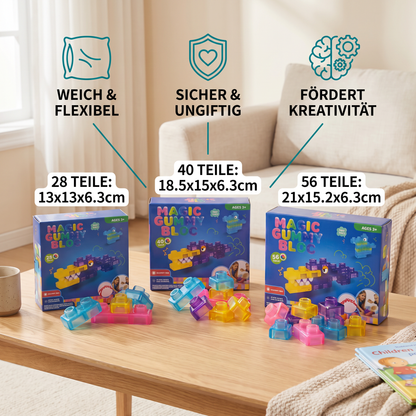Sichere & weiche Squishy-Gelee-Bausteine für Kinder