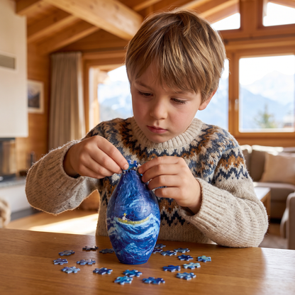 DIY-3D-Puzzle-Blumenvase