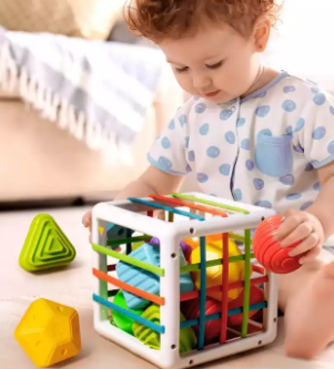 Sortier- Und Lernwürfel Für Kinder