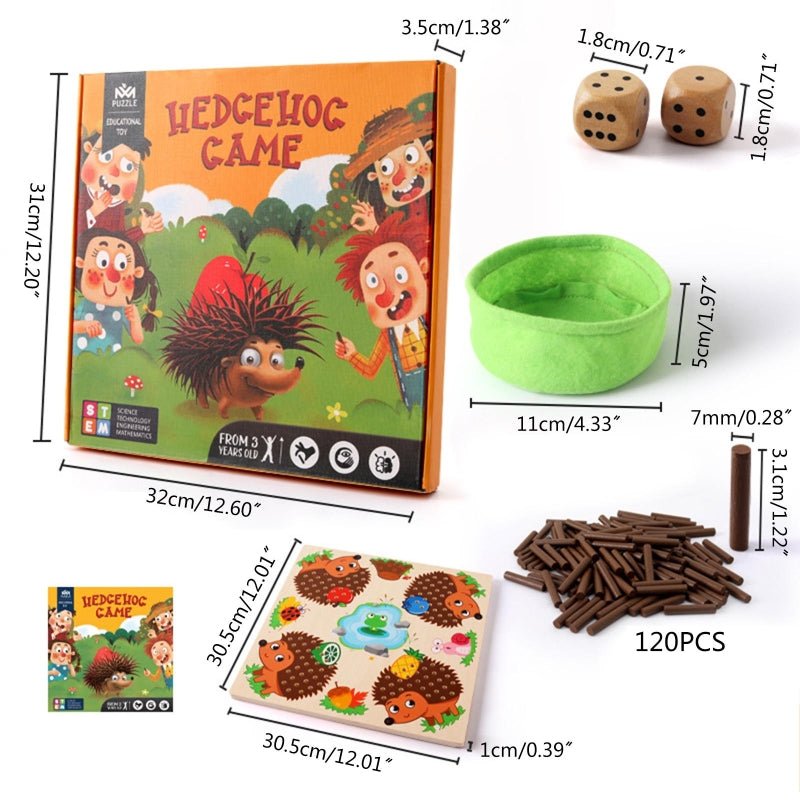 Montessori Sensorisches Igel Lernspiel