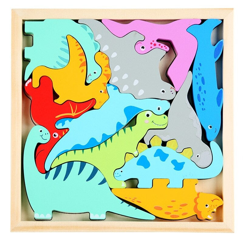 Formenspaß – Holzpuzzle (2+1 GRATIS)