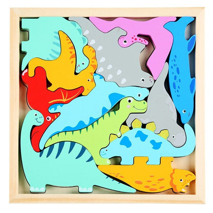 Formenspaß – Holzpuzzle (2+1 GRATIS)