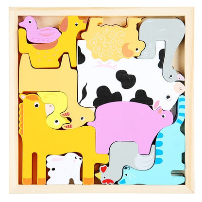 Formenspaß – Holzpuzzle (2+1 GRATIS)