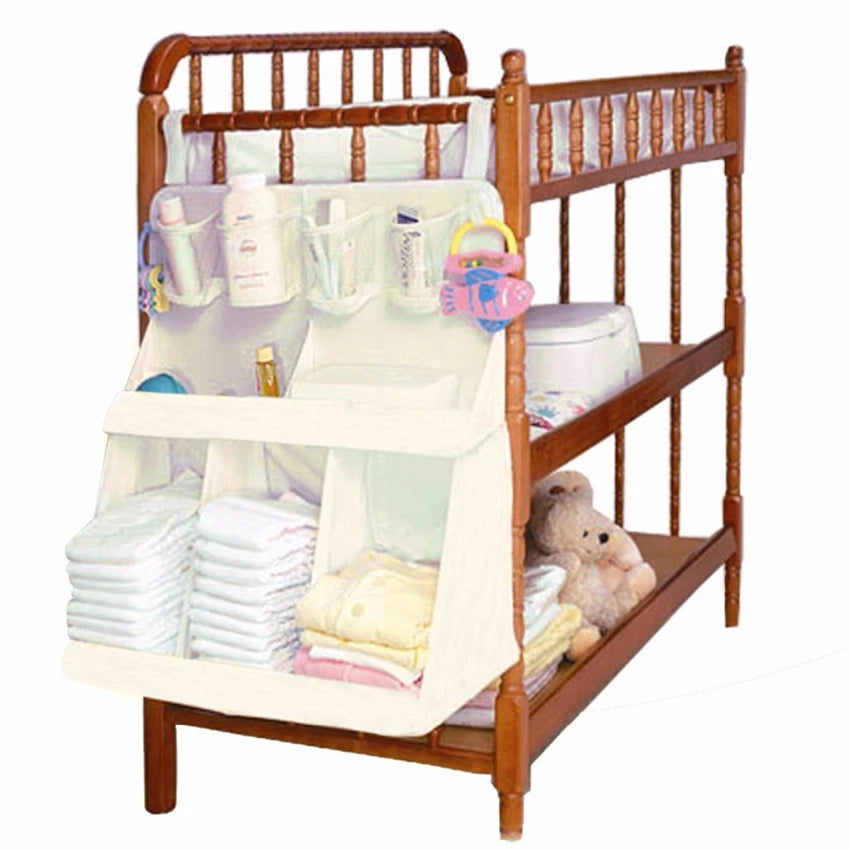 Wickeltisch Organizer – Hängeaufbewahrung für Windeln & Babyzubehör