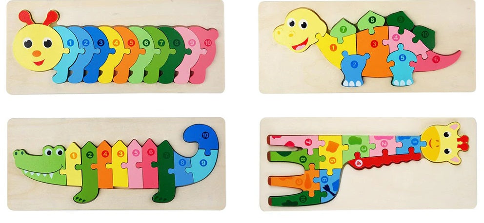 Puzzle für kleine Entdecker - Tierpuzzle