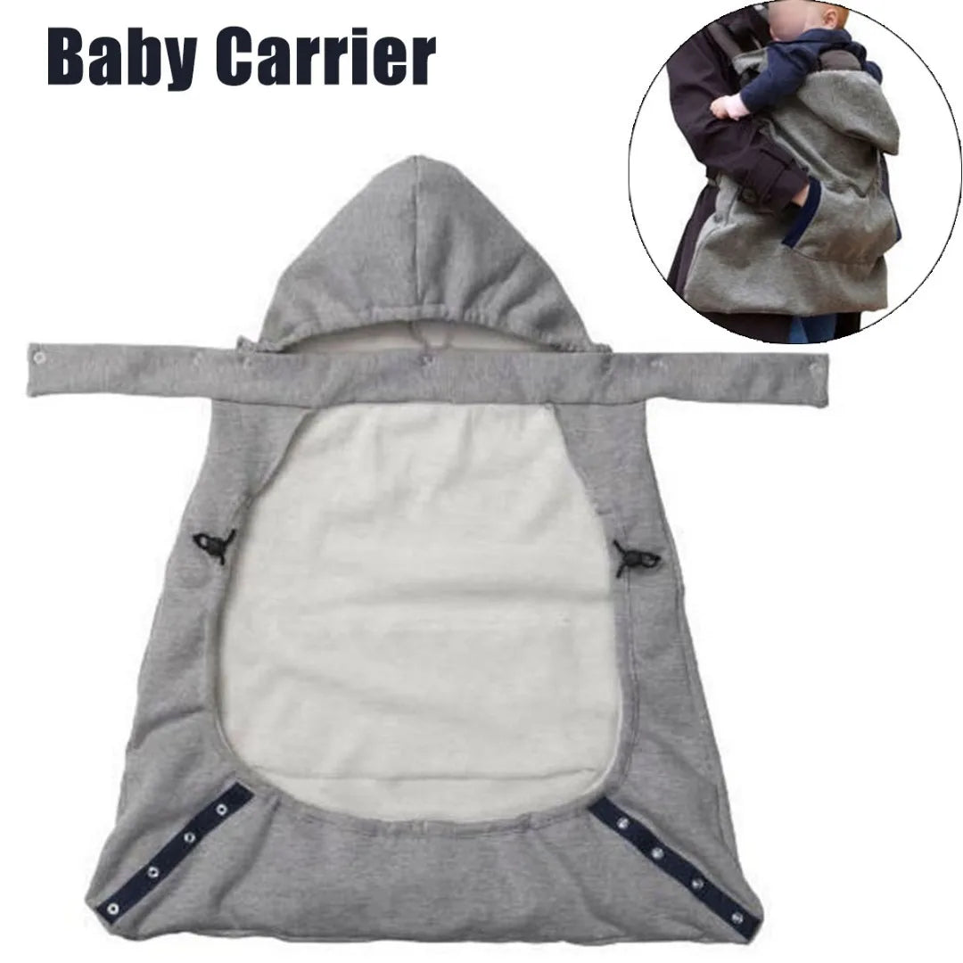Baby Tragecover mit Kapuze – Universal Überzug für Babytragen & Tragetücher