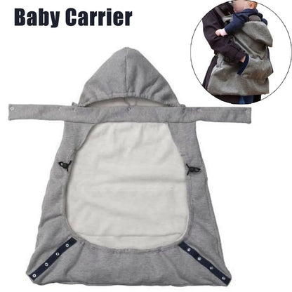 Baby Tragecover mit Kapuze – Universal Überzug für Babytragen & Tragetücher
