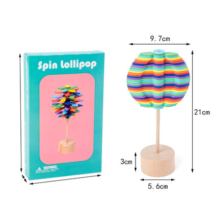 Drehspaß Lollipop – Entspannendes Anti-Stress-Spielzeug