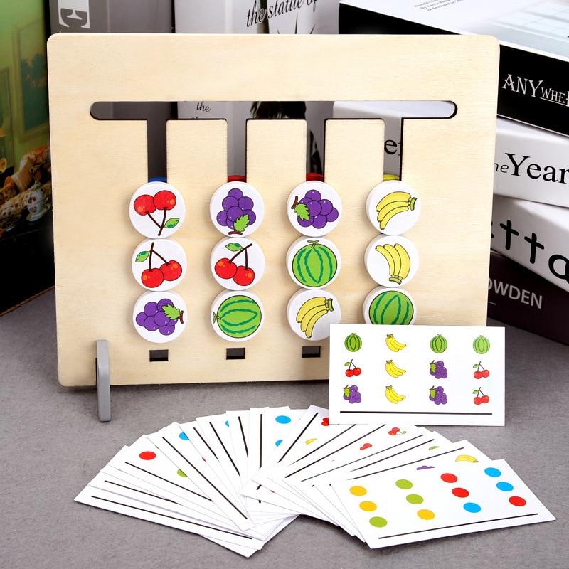 Logikspiel für Kinder - Montessori-Sortierpuzzle