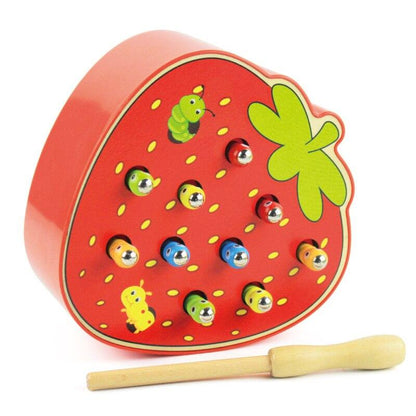 Magnetischer Angelspaß – Wurmspiel Für Kinder