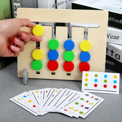 Logikspiel für Kinder - Montessori-Sortierpuzzle