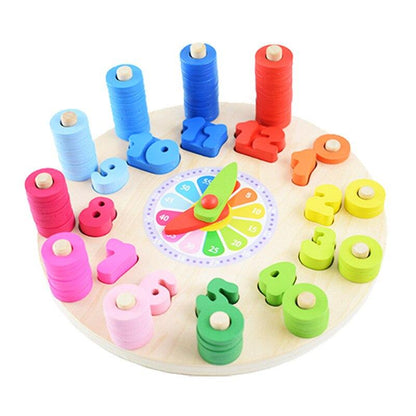 Lernuhr Im Montessori-Stil