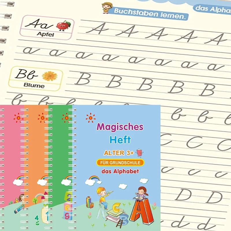 Kalligraphie-Bücher (4er Set)