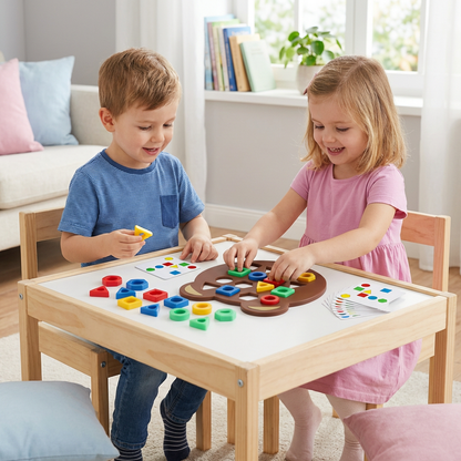 Farb- & Formen-Matching Spiel für Kinder – Interaktives Lernspielzeug