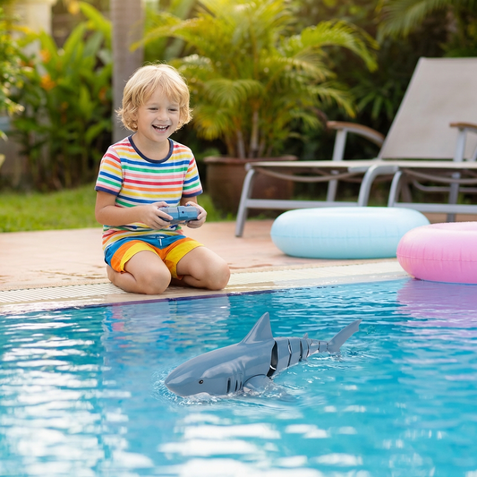 Ferngesteuerter Wasserhai – RC Schwimmroboter für Kinder