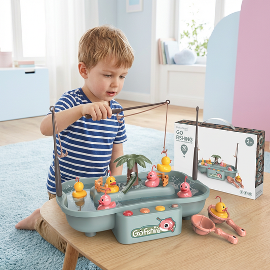 Interaktives Angelspiel für Kinder – Wasserspielzeug Set für gemeinsamen Spielspaß