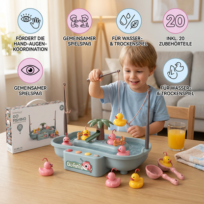 Interaktives Angelspiel für Kinder – Wasserspielzeug Set für gemeinsamen Spielspaß