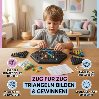 Gummi Band Dreieck Schach Familien Spiel