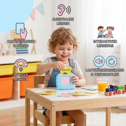 Sprechende Englisch Lernkarten – Interaktives Lernspiel für Kinder