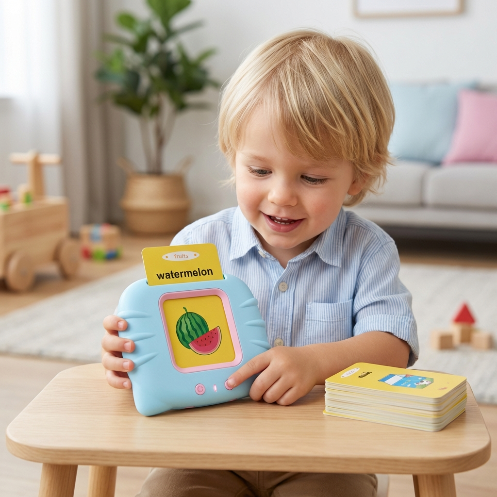 Sprechende Englisch Lernkarten – Interaktives Lernspiel für Kinder
