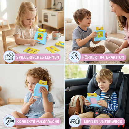 Sprechende Englisch Lernkarten – Interaktives Lernspiel für Kinder