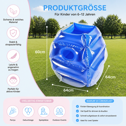 Aufblasbare Bumper Ball Anzüge für Kinder – 2 Spieler Outdoor Spiel