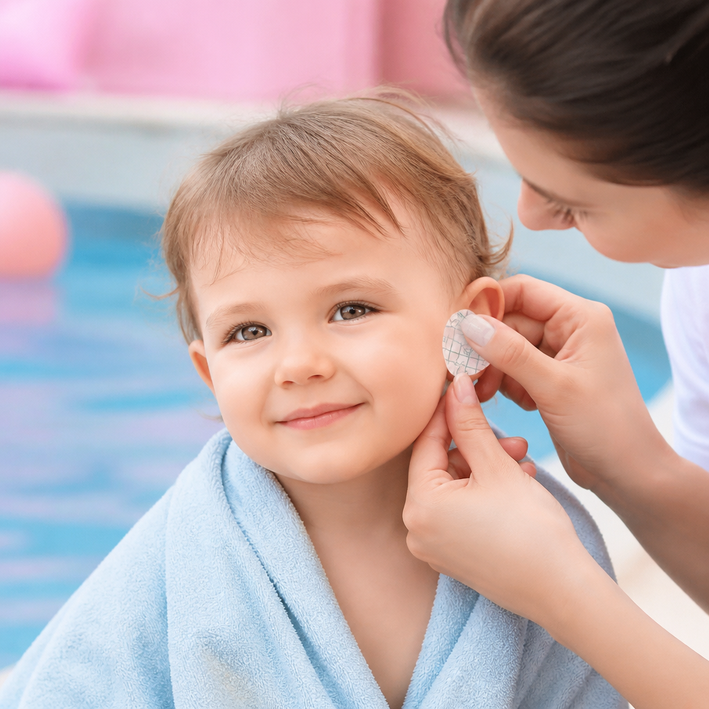 Wasserfester Ohrschutzfolie für Kinder
