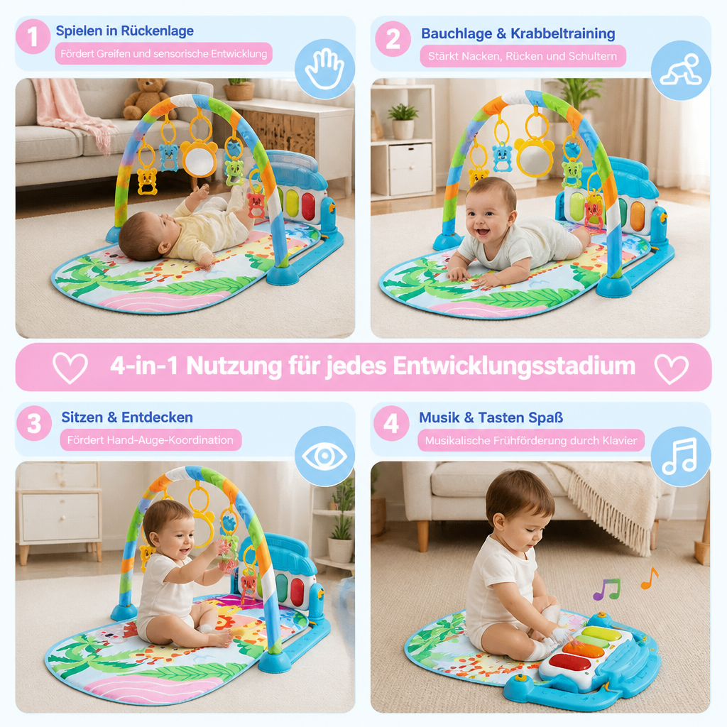Kick & Play Baby-Spielmatte