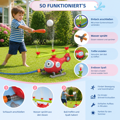 Baseball Wasserspaß Sprinkler Spielset