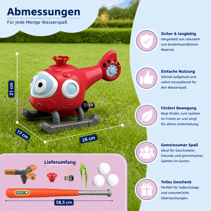 Baseball Wasserspaß Sprinkler Spielset