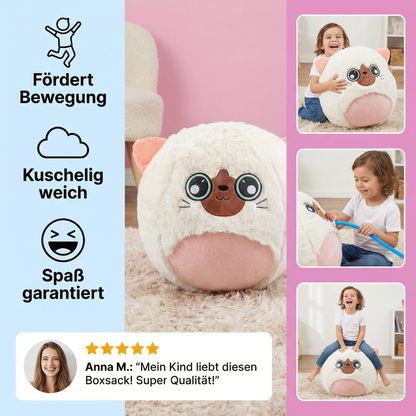 Aufblasbares Hüpf-Tier aus Plüsch – Kinder Springtier zum Spielen
