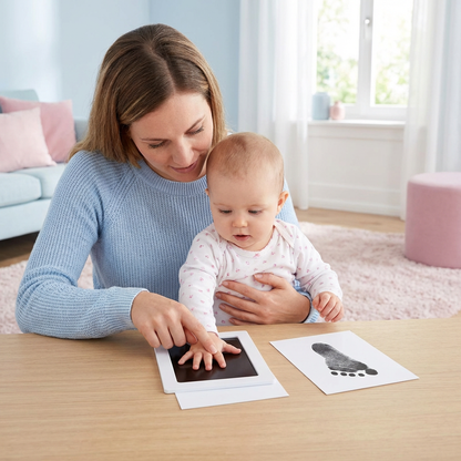 Baby Hand- & Fußabdruck Set  – DIY Erinnerungsset für Kleinkinder