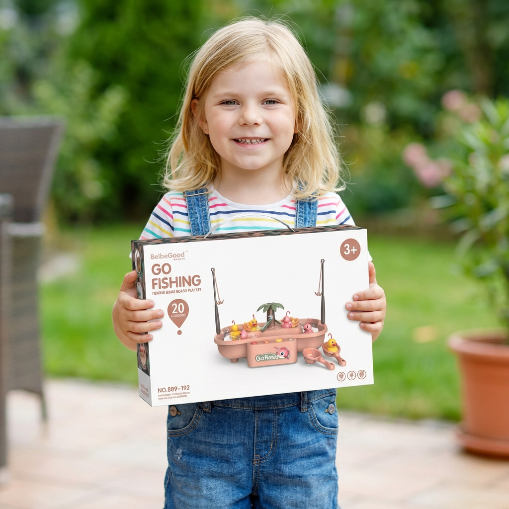 Interaktives Angelspiel für Kinder – Wasserspielzeug Set für gemeinsamen Spielspaß