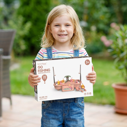 Interaktives Angelspiel für Kinder – Wasserspielzeug Set für gemeinsamen Spielspaß