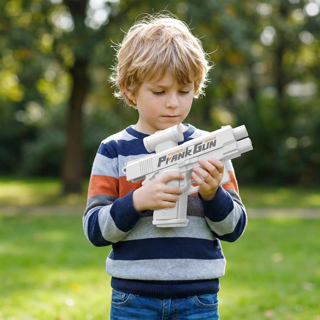 Doppelseitige Streich Wasserpistole für Kinder – Mini Spaß Wasserspielzeug