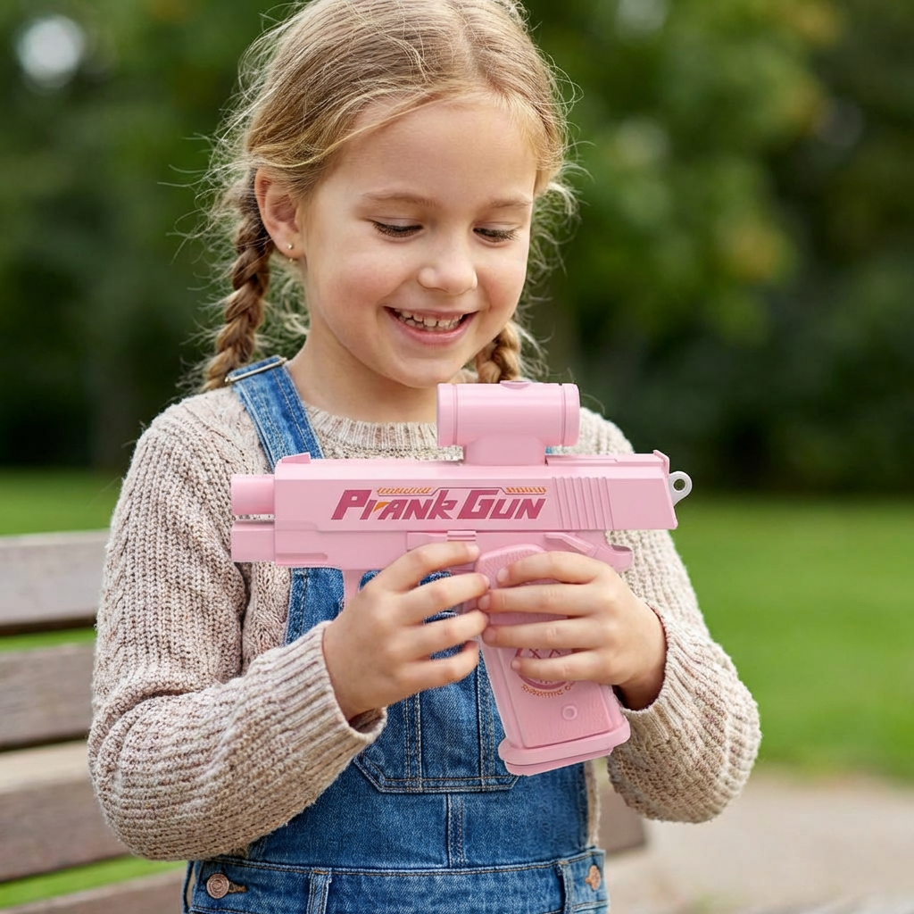 Doppelseitige Streich Wasserpistole für Kinder – Mini Spaß Wasserspielzeug