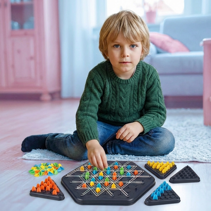 Gummi Band Dreieck Schach Familien Spiel