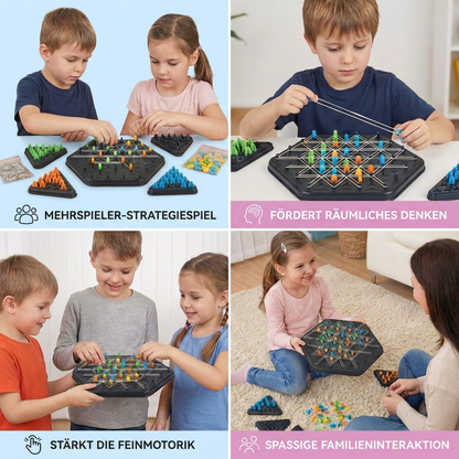 Gummi Band Dreieck Schach Familien Spiel