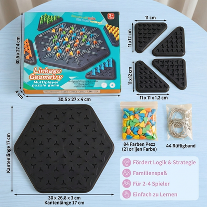 Gummi Band Dreieck Schach Familien Spiel