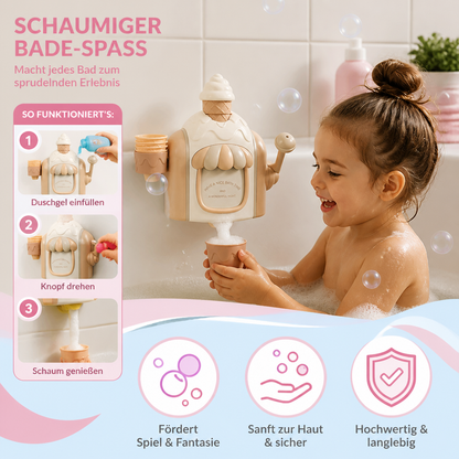 Eis Maschine Baby Badespielzeug mit Seifenblasen