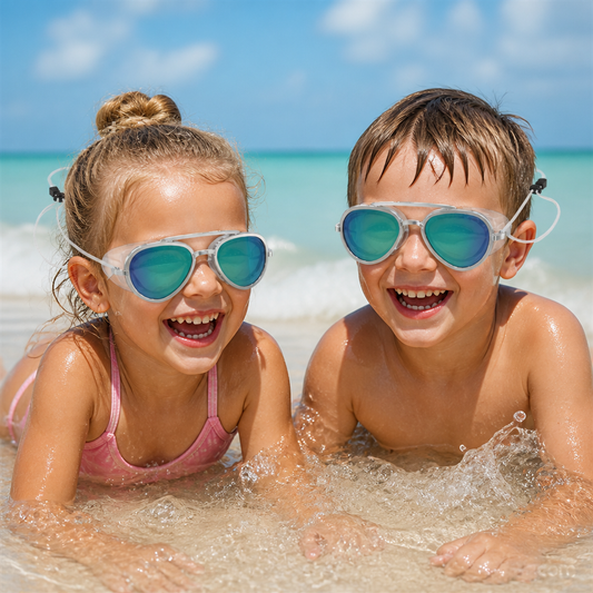 Pro Aviator Schwimmbrille – UV400 Schutz, Anti-Beschlag & Vollflächige Komfort-Passform