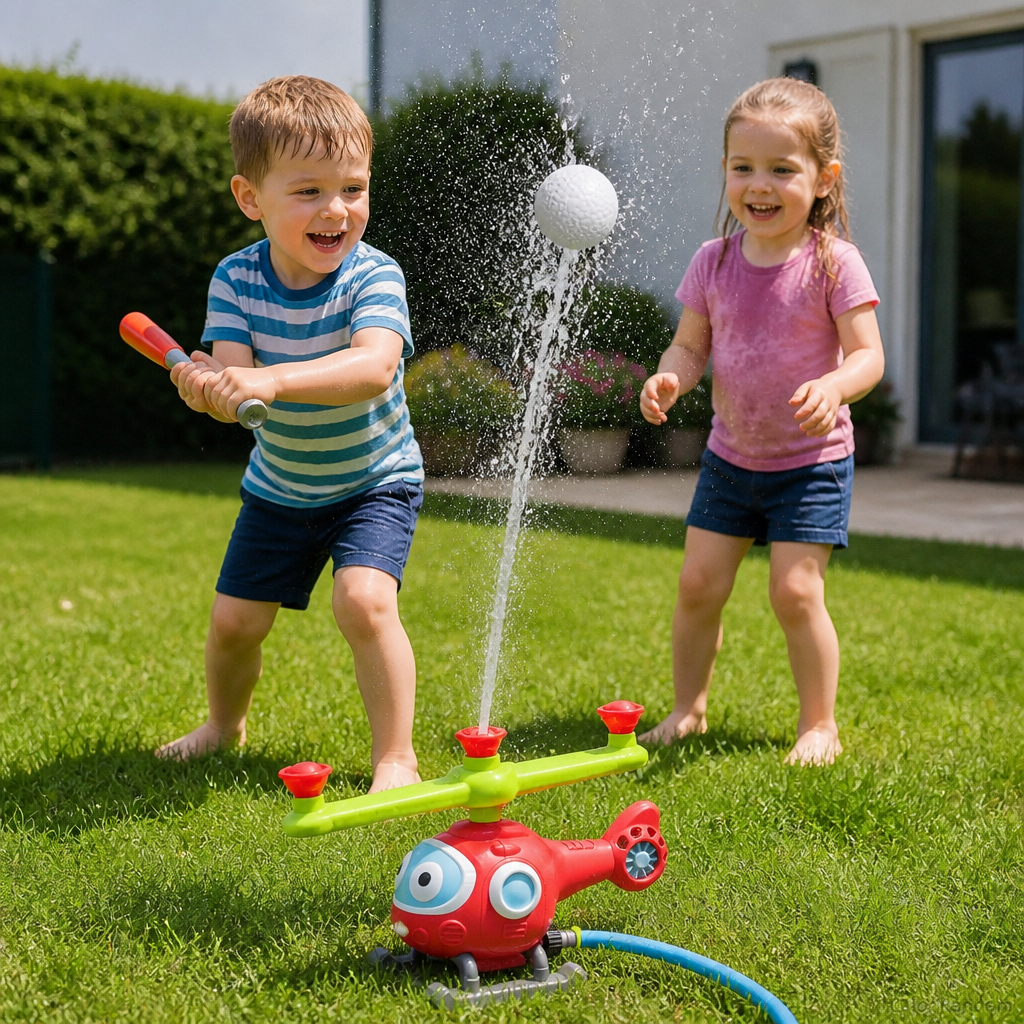 Baseball Wasserspaß Sprinkler Spielset
