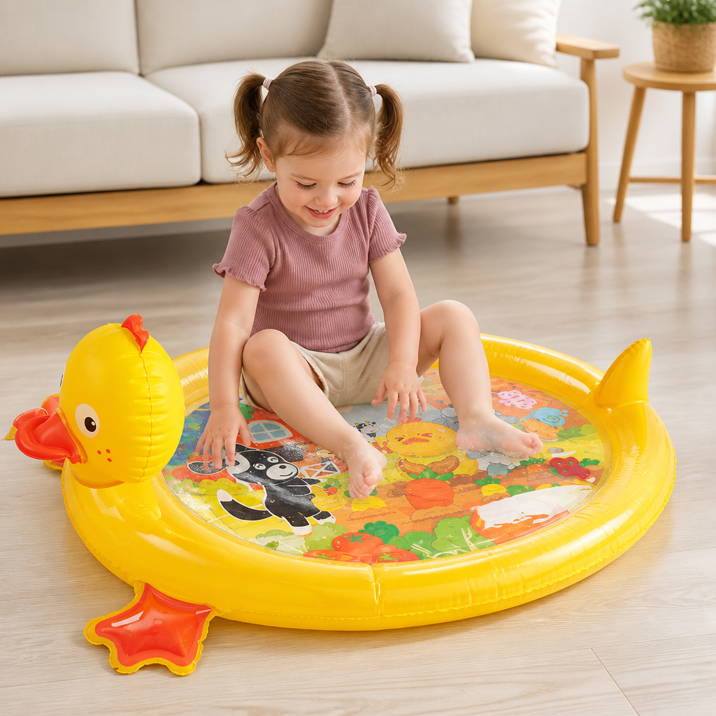 2-in-1 Enten-Wasserspielmatte
