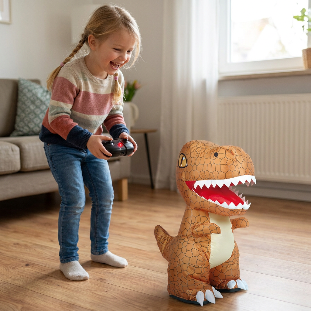 Ferngesteuertes aufblasbares T-Rex-Dinosaurier-Spielzeug