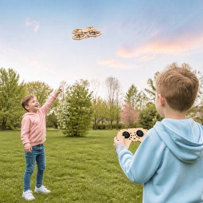 DIY-Holz-RC-Quadcopter-Bausatz – Baue dein eigenes Flugabenteuer