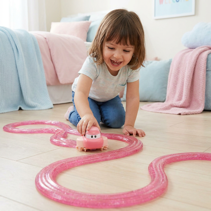 Magisches Slime-Rennbahn-Set – DIY-Abenteuer mit Elektroautos